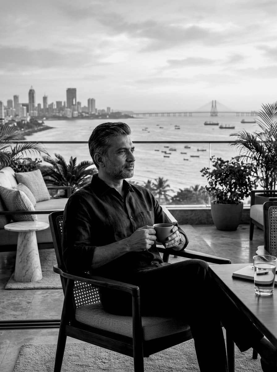 High Net Worth Indian Investor Relaxing - Aureva PMS